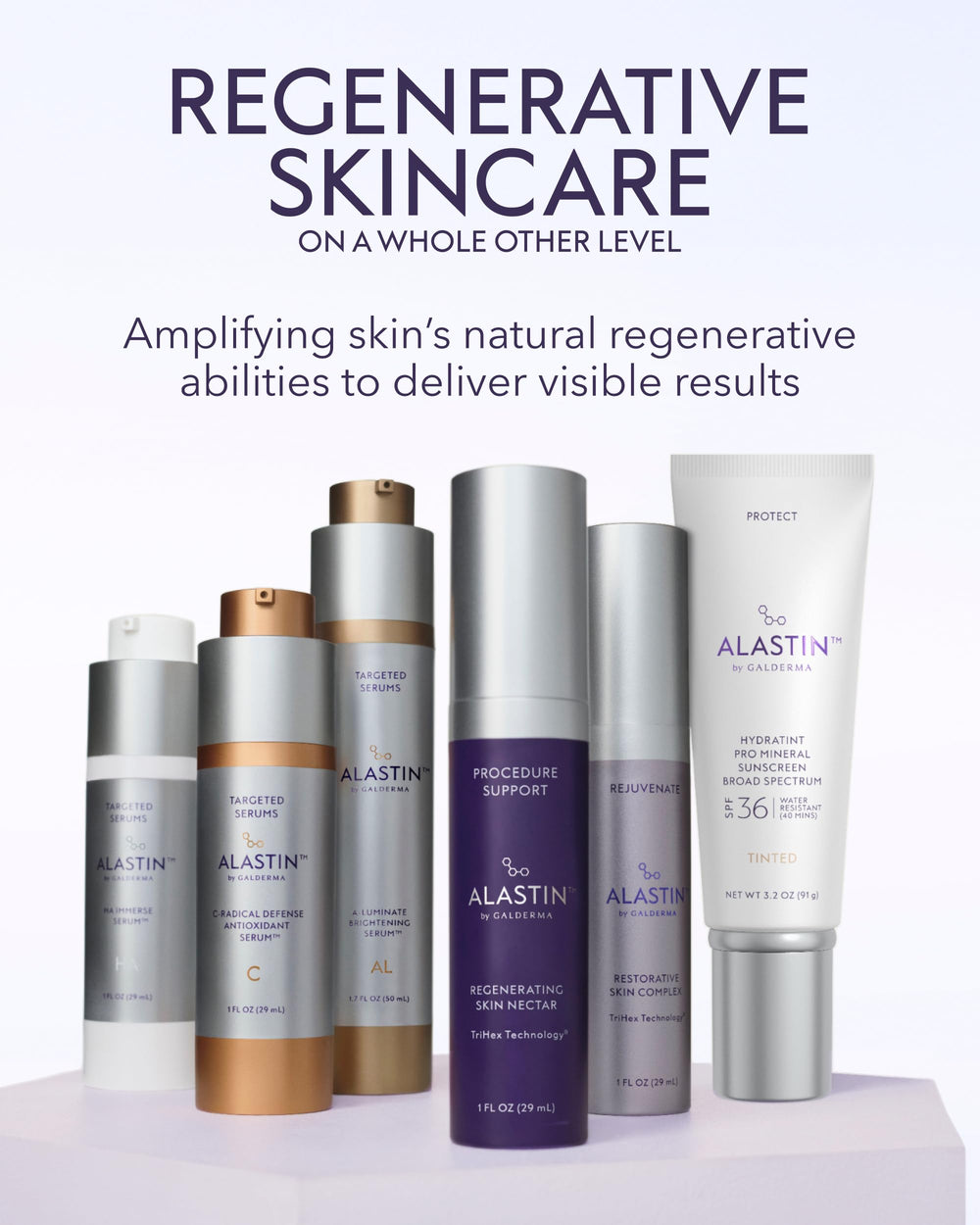 ALASTIN Skincare wearing outdoors illustrating water-resistant protection benefit