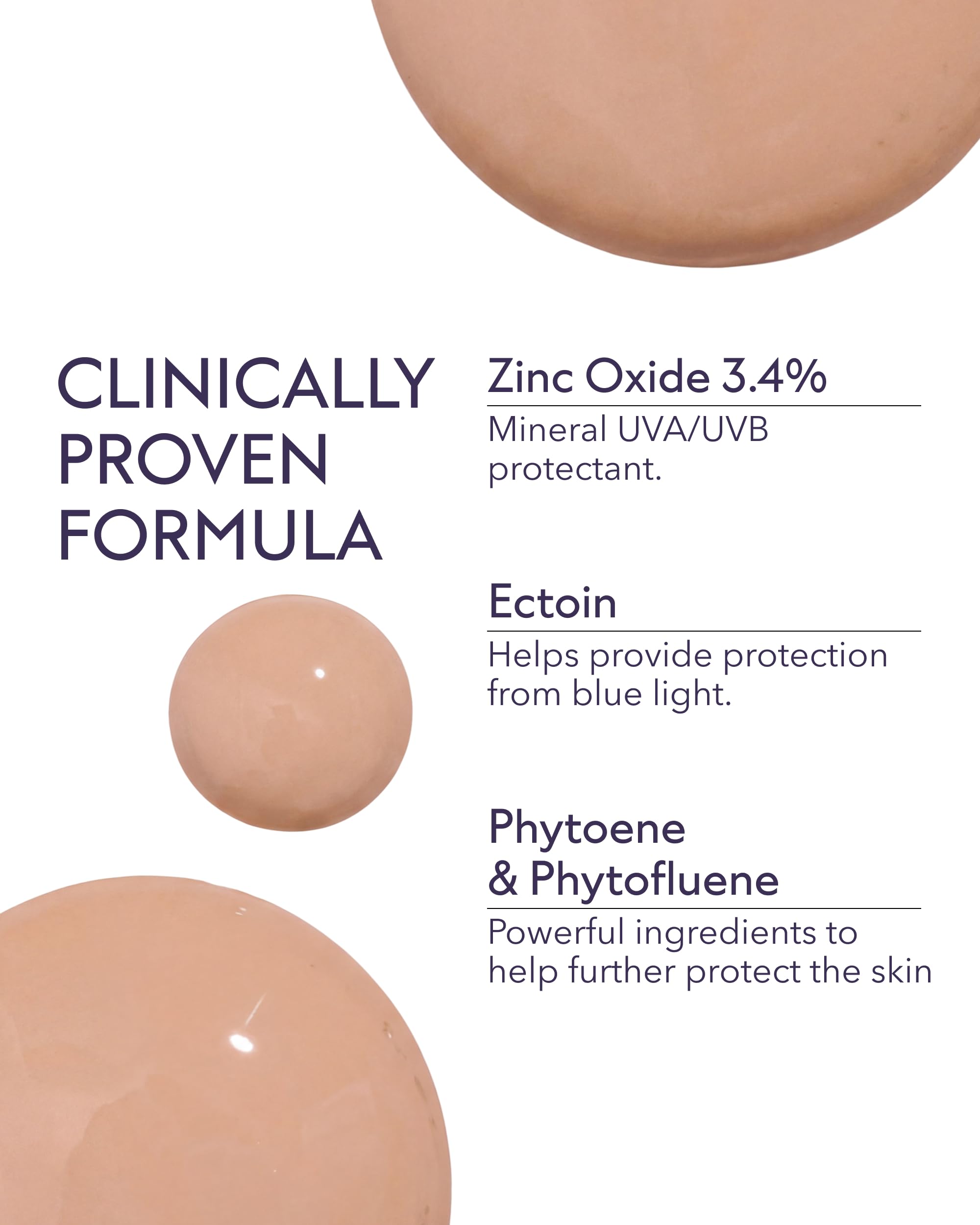 ALASTIN Skincare label detail showing SPF 36 and mineral sunscreen benefits
