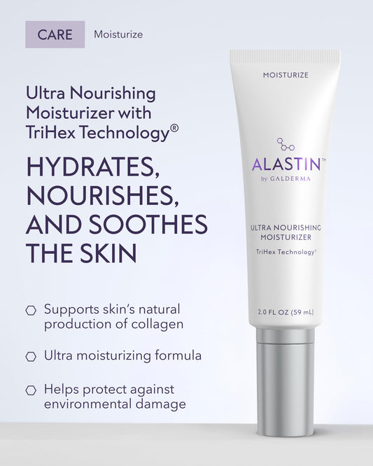 ALASTIN Skincare open jar texture close-up showing creamy hydration