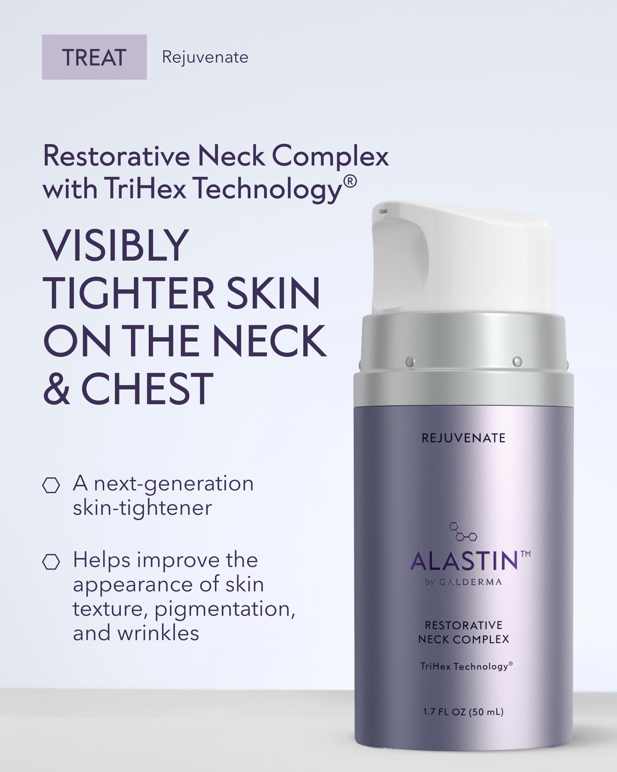 ALASTIN Skincare pump and cap detail highlighting hygienic dispensing
