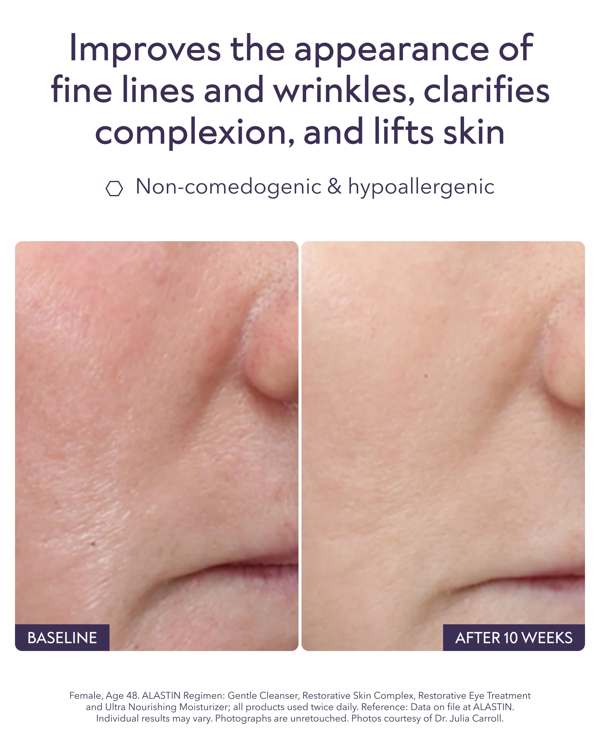 ALASTIN Skincare serum texture close-up showing lightweight absorbency