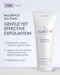 ALASTIN ReSURFACE creamy polish texture close-up highlighting gentle exfoliation
