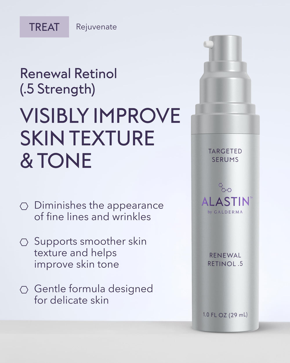 ALASTIN Skincare pipette dispensing serum demonstrating controlled application and precision