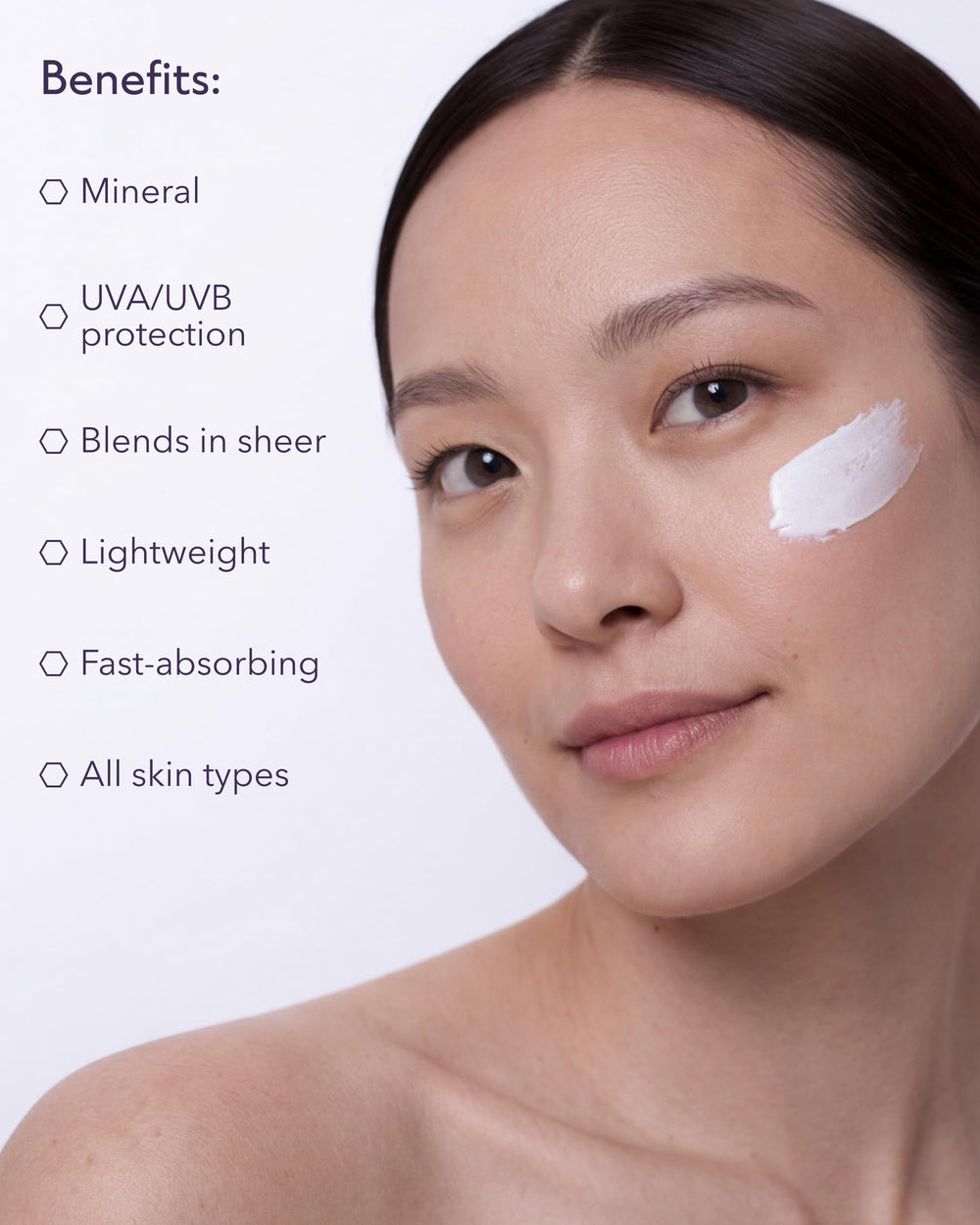 ALASTIN SilkSHIELD applied under makeup demonstrating non-greasy layering