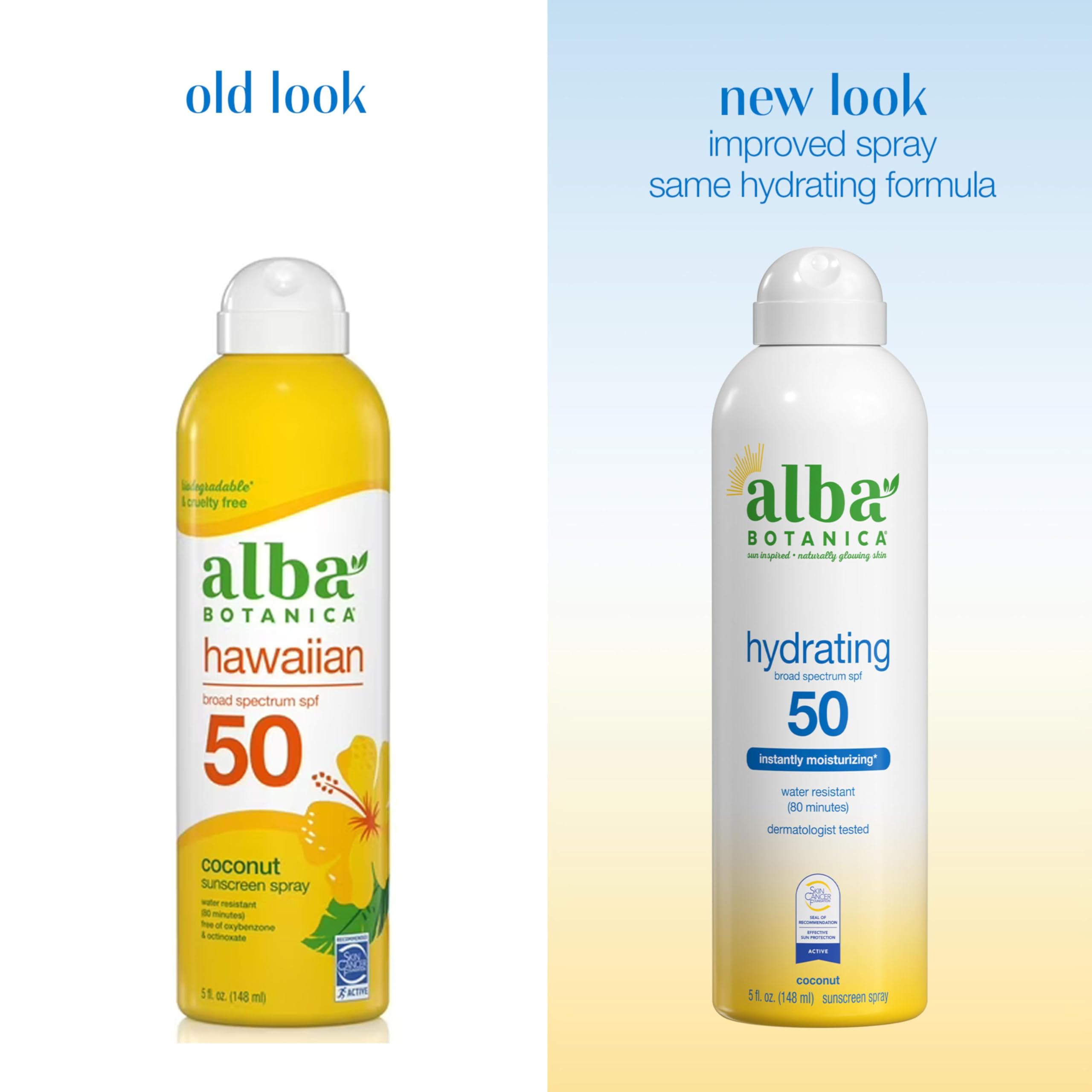 Alba Botanica nozzle mist close-up demonstrating even application benefit