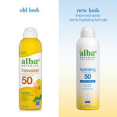 Alba Botanica nozzle mist close-up demonstrating even application benefit