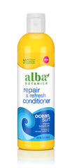 Alba Botanica Ocean Surf front bottle showing label and 12 oz size for nourishing choice