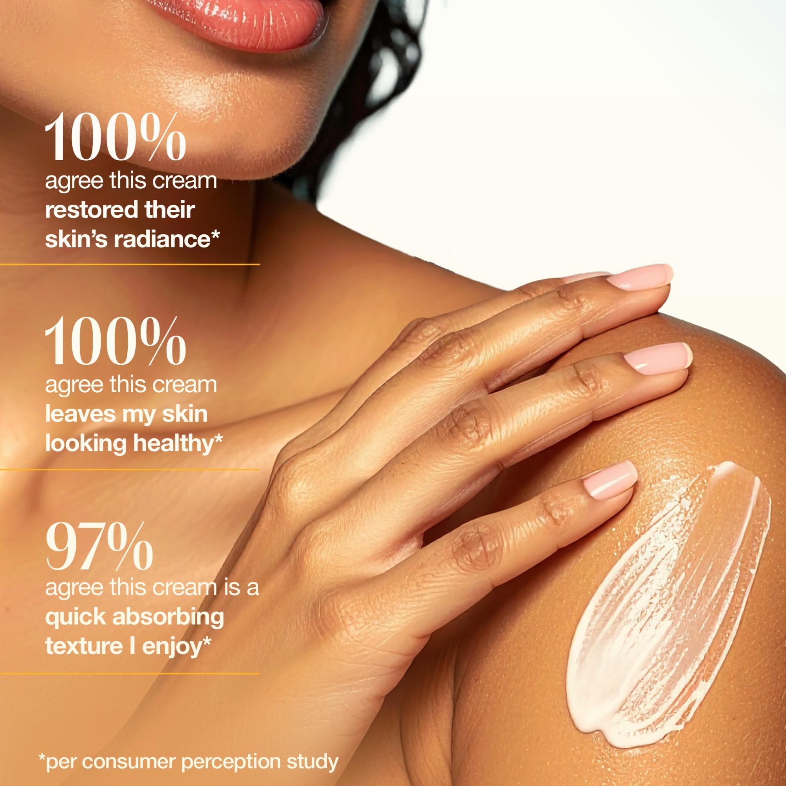 Alba Botanica close-up of cream texture for fast absorption