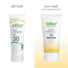 Alba Botanica texture close-up showing sheer lotion absorbing quickly for lightweight protection