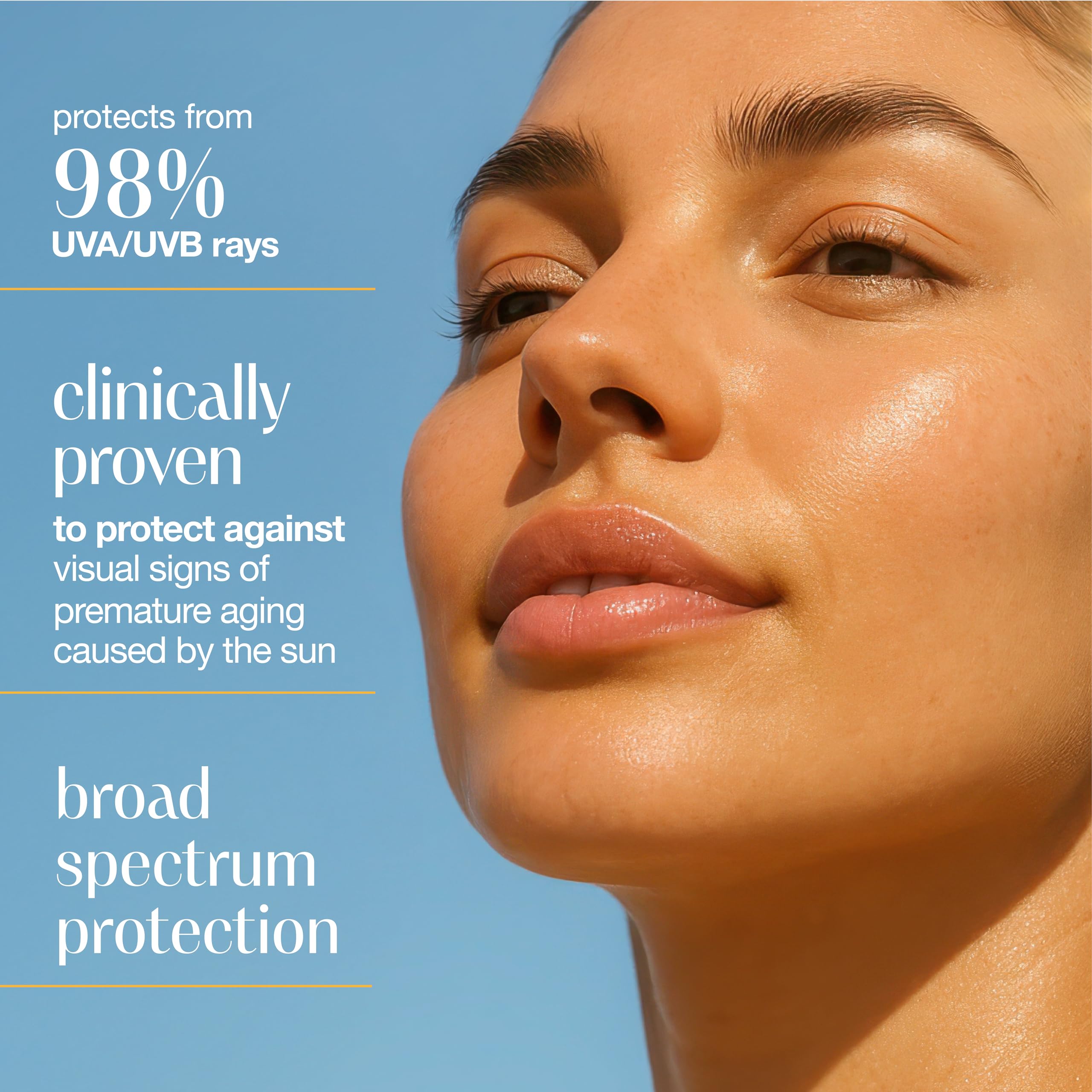 Applying Alba Botanica sunscreen to face for lightweight daily protection and comfortable wear