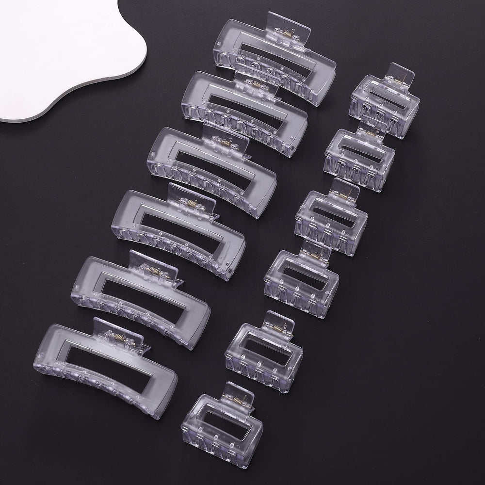 Alemaky clip securing fine hair half-up showing gentle grip without pulling