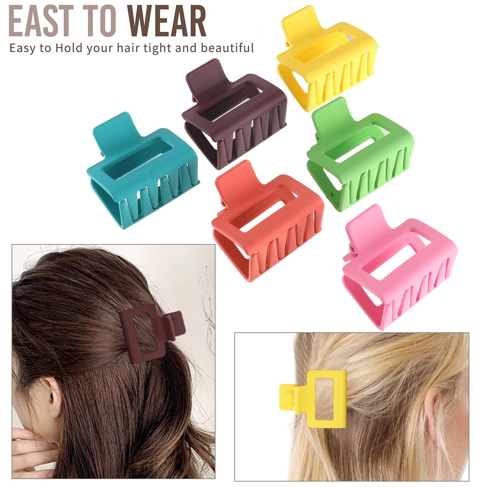 Alemaky clips holding thick hair securely without pulling