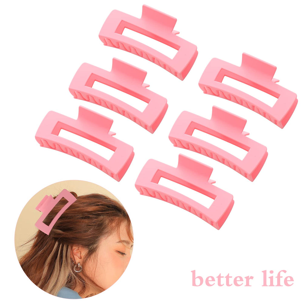 Alemaky medium clip securing half-up hairstyle showing tidy everyday styling