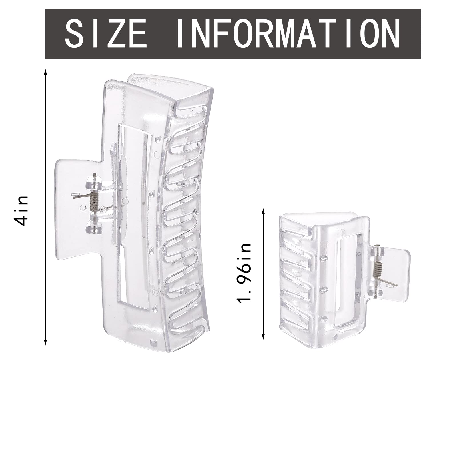 Alemaky large 4-inch clip close-up showing sturdy jaw and hold benefit