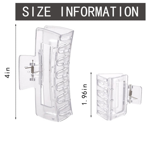 Alemaky large 4-inch clip close-up showing sturdy jaw and hold benefit