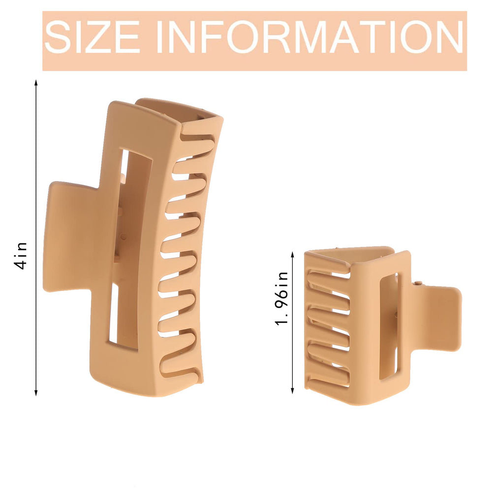 Alemaky large clip close-up highlighting matte finish and durable plastic for secure grip