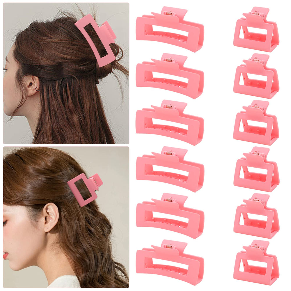 Alemaky lifestyle image of woman wearing pink clip showing stylish practical use