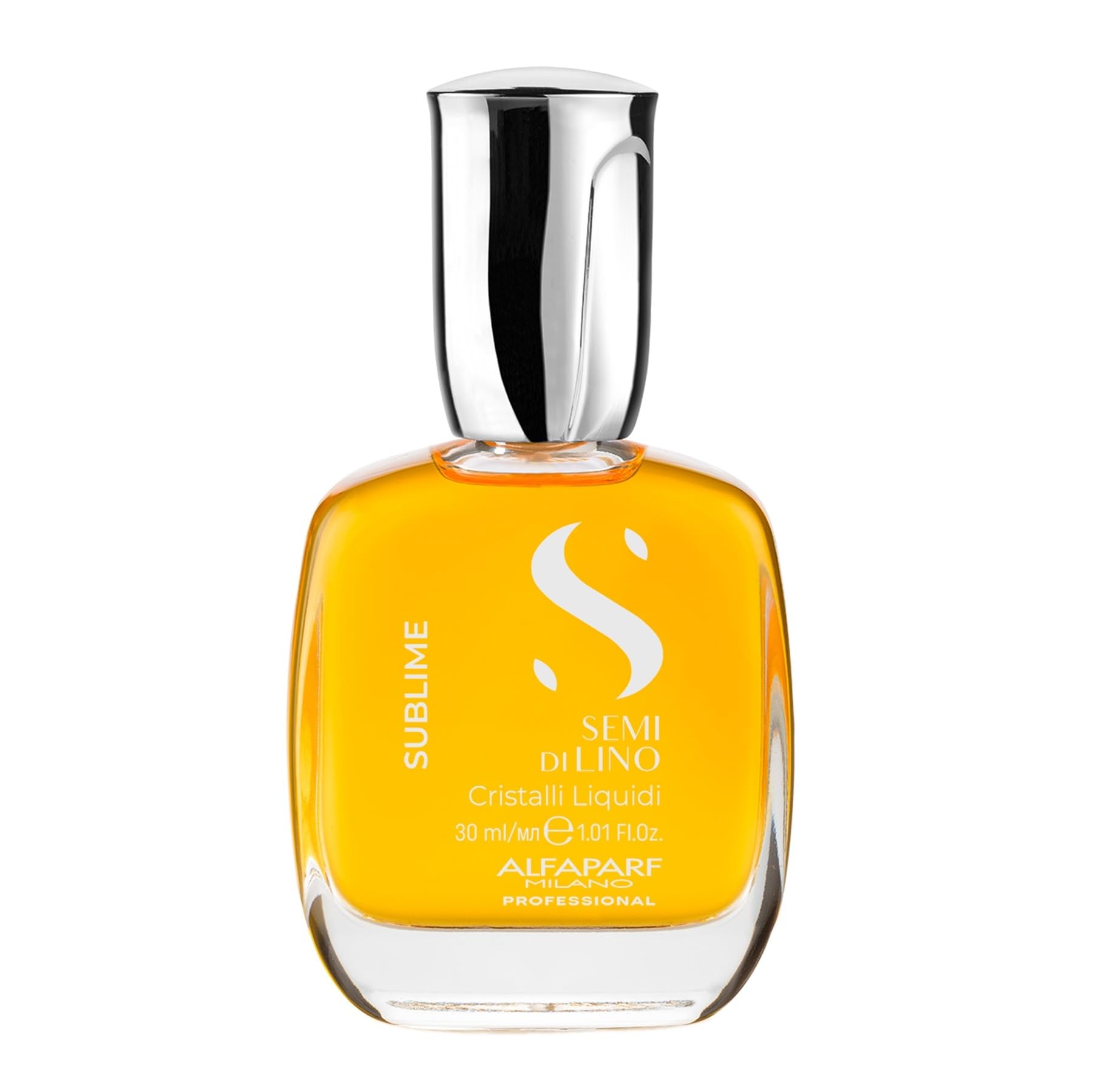 ALFAPARF MILANO front packaging showing sleek bottle and brand clarity for easy recognition
