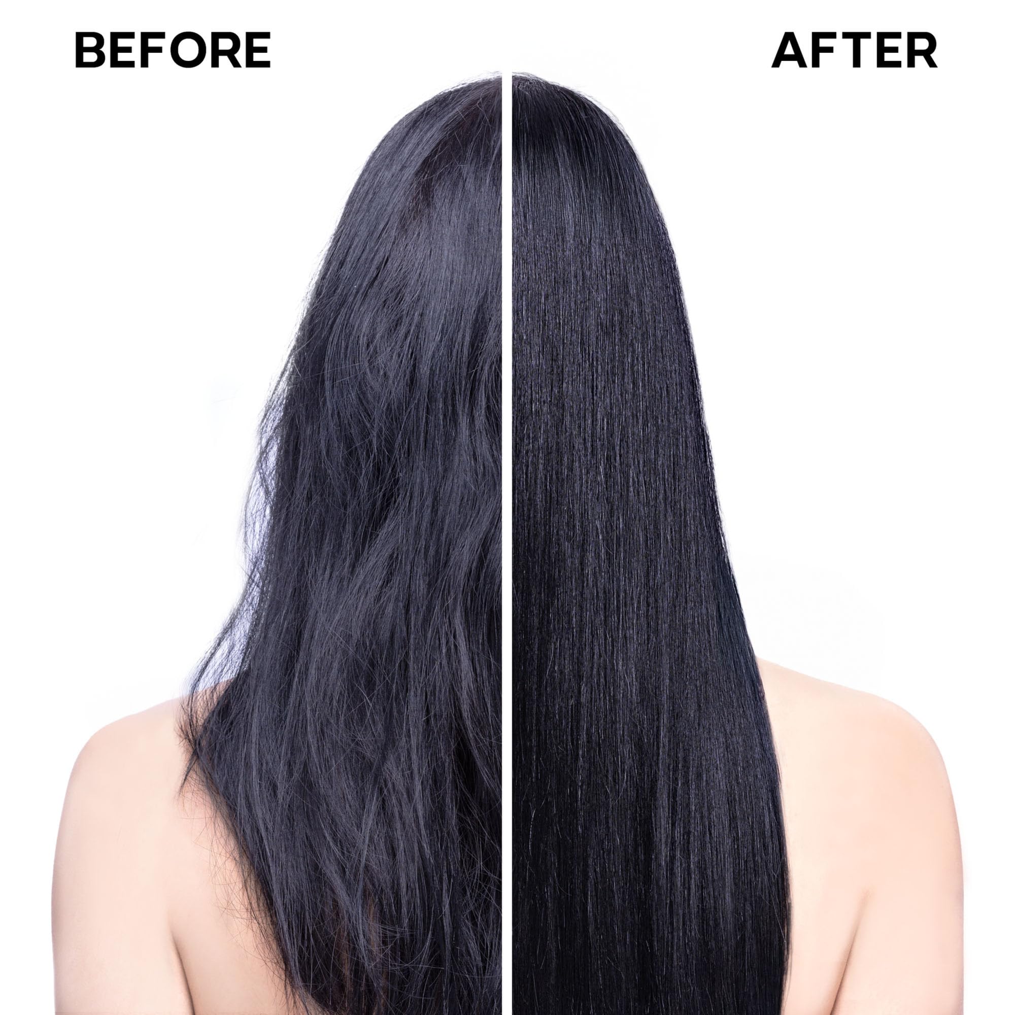 ALFAPARF MILANO applying oil to damp hair for improved softness and manageability