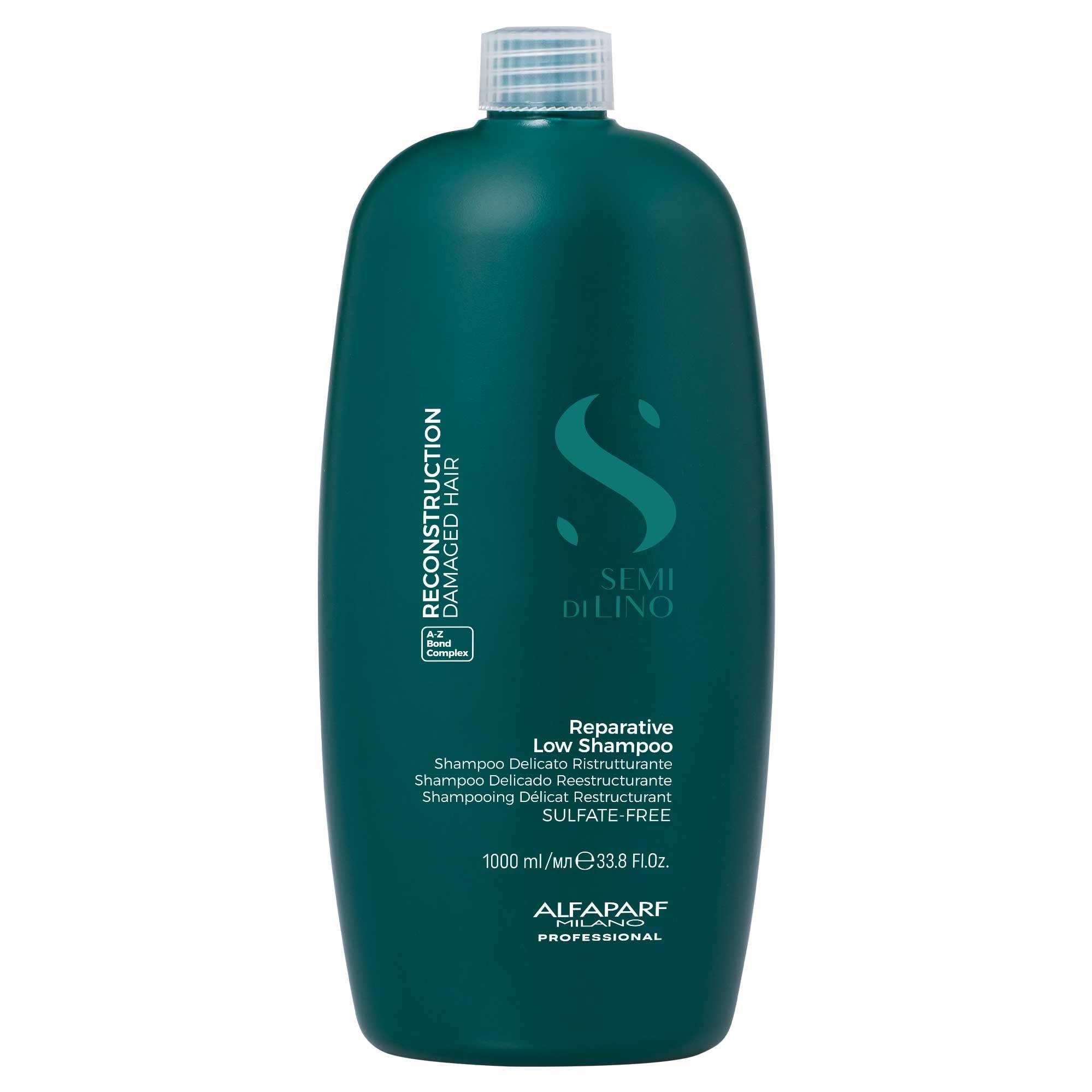 ALFAPARF MILANO bottle front view showing professional repair benefits