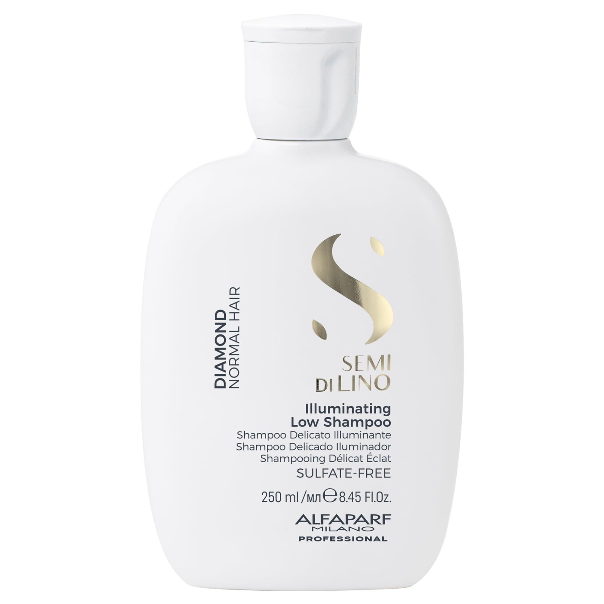 ALFAPARF MILANO front packaging showing product and branding for professional sheen