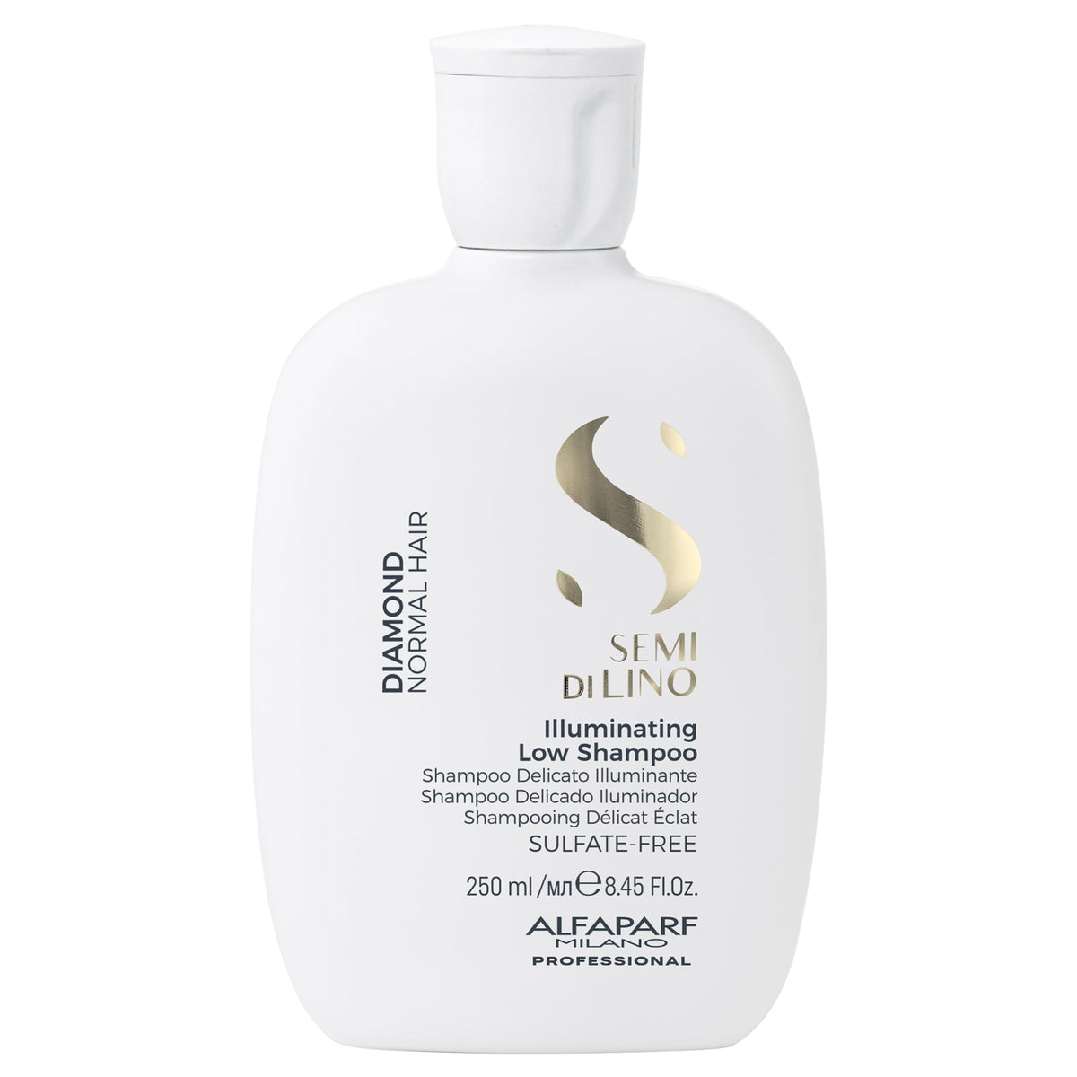 ALFAPARF MILANO front packaging showing product and branding for professional sheen