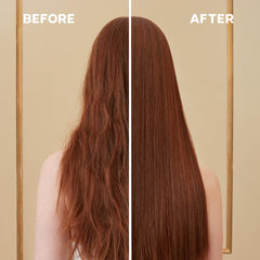 ALFAPARF MILANO mask being applied to lengths demonstrating frizz control