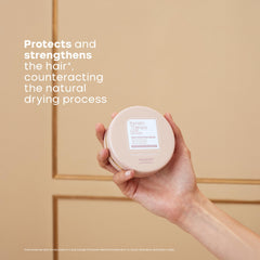ALFAPARF MILANO open jar showing creamy mask texture for deep hydration