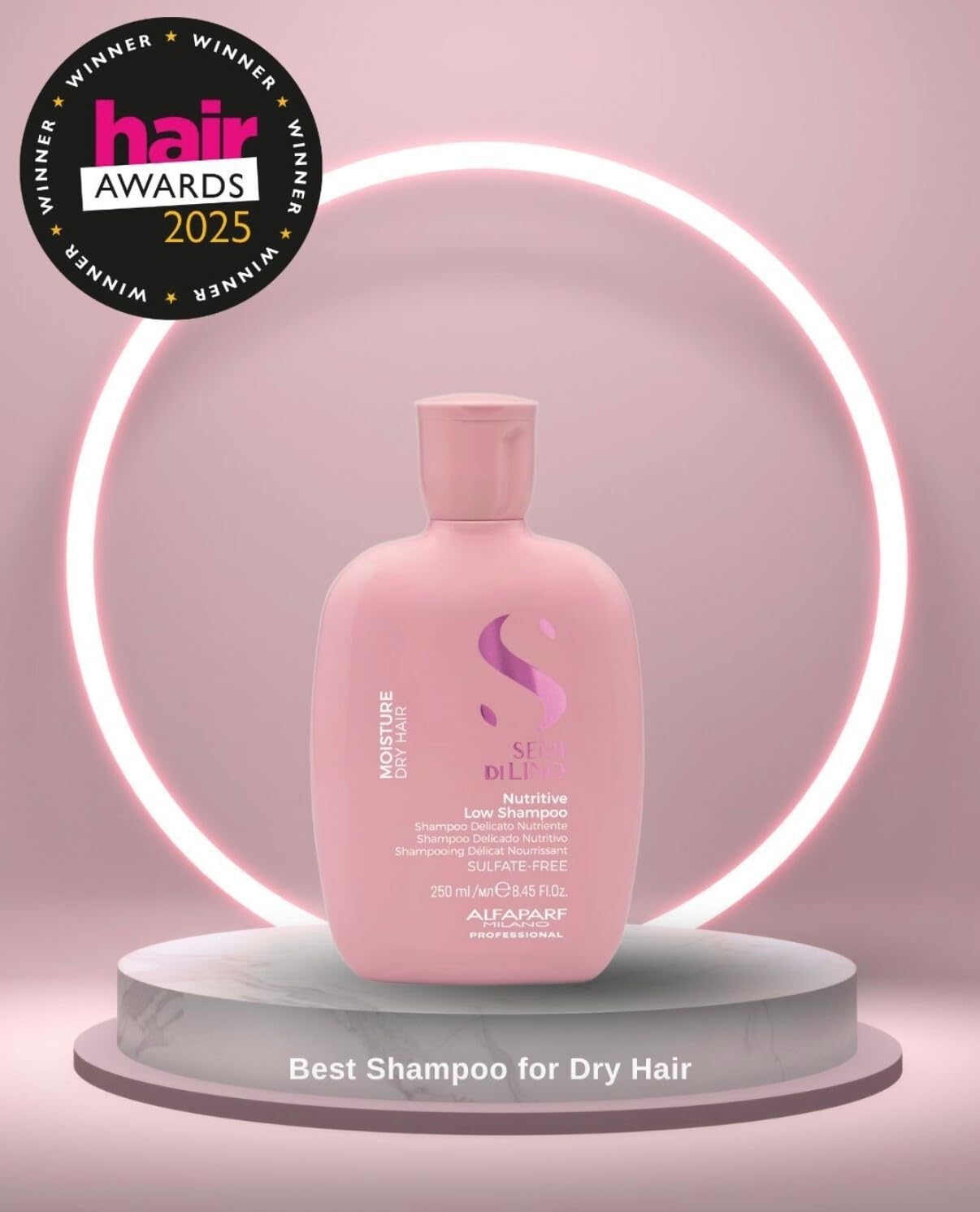 ALFAPARF MILANO 33.8 fl oz size comparison showing value and longevity