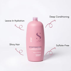 ALFAPARF MILANO label ingredients zoom highlighting color protection benefits