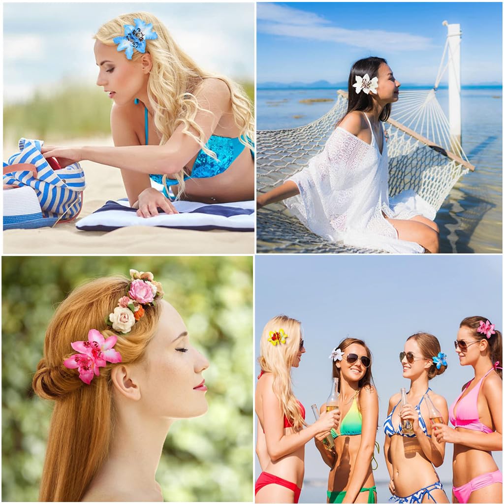 ALIMITOPIA haircut styled at luau shows tropical vibe and party-ready benefit