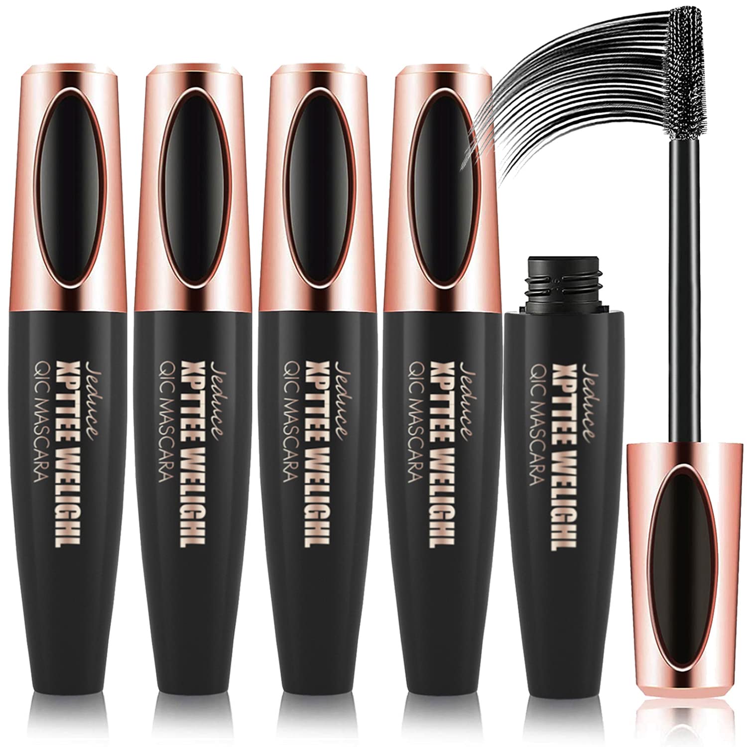 Alisesun front packaging showing four mascara tubes and convenience