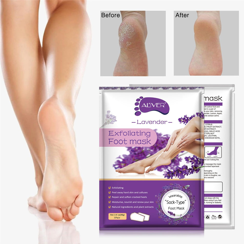 ALIVER prefilled booties with solution for easy, mess-free application