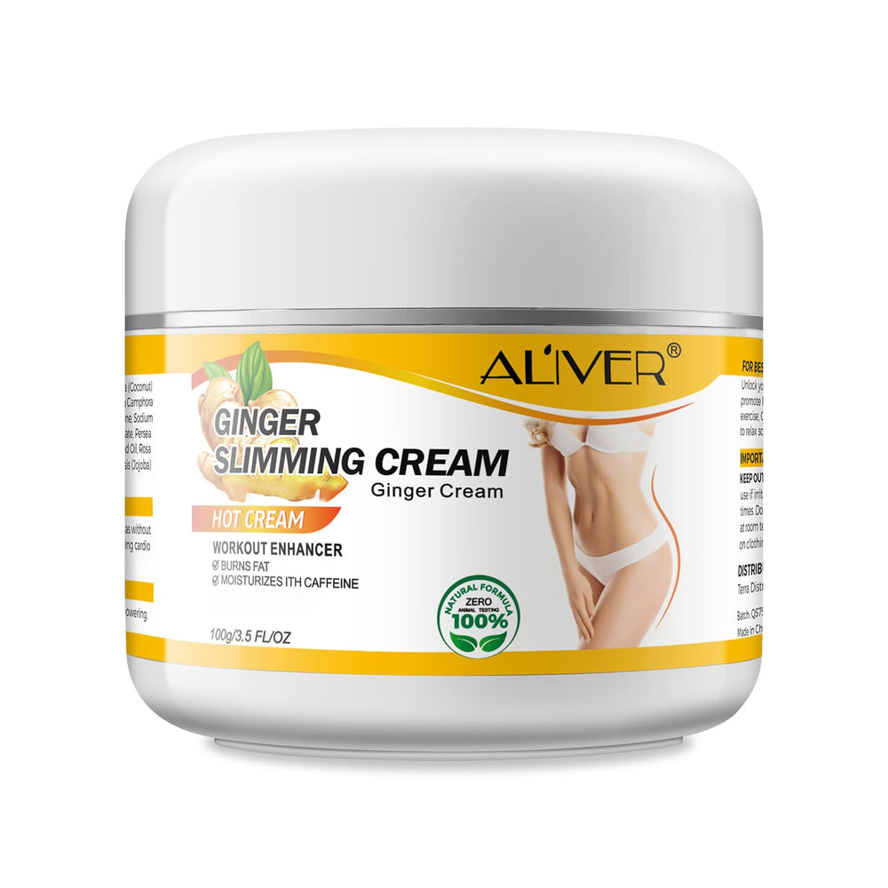 ALIVER front packaging showing label and warming slimming benefit