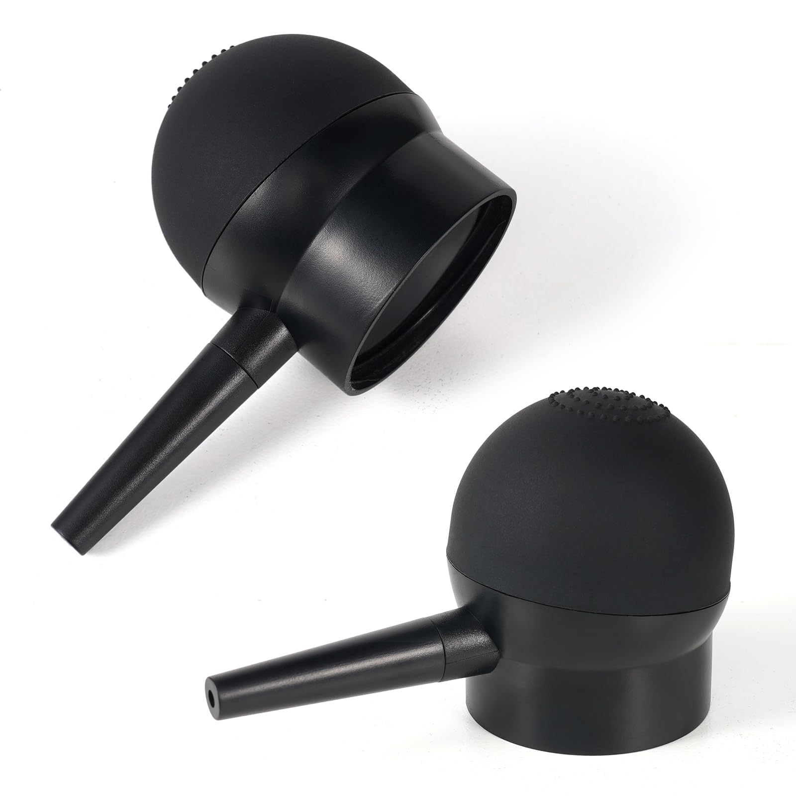 ALIVER nozzle on bathroom counter in use showing tidy, quick touch-up benefit