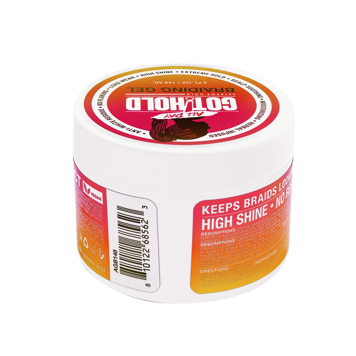 ALL DAY GOT HOLD in a styling scene showing salon-ready shine and hold benefits