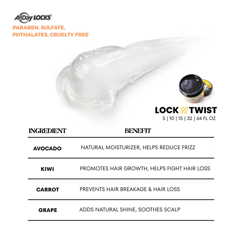 AllDay Locks used on edges with brush for precise, frizz-free styling