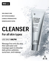 Allies of Skin tube on bathroom shelf representing part of a soothing daily routine