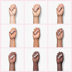 AILLSA used for French tip demonstration showcasing clean smile lines and soft pink