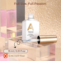 AILLSA gift packaging with bottle portrayed as presentable and thoughtful
