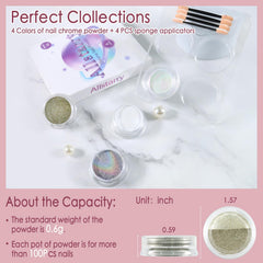 Allstarry macro of powder texture highlighting ultra-fine shimmer for flawless blending