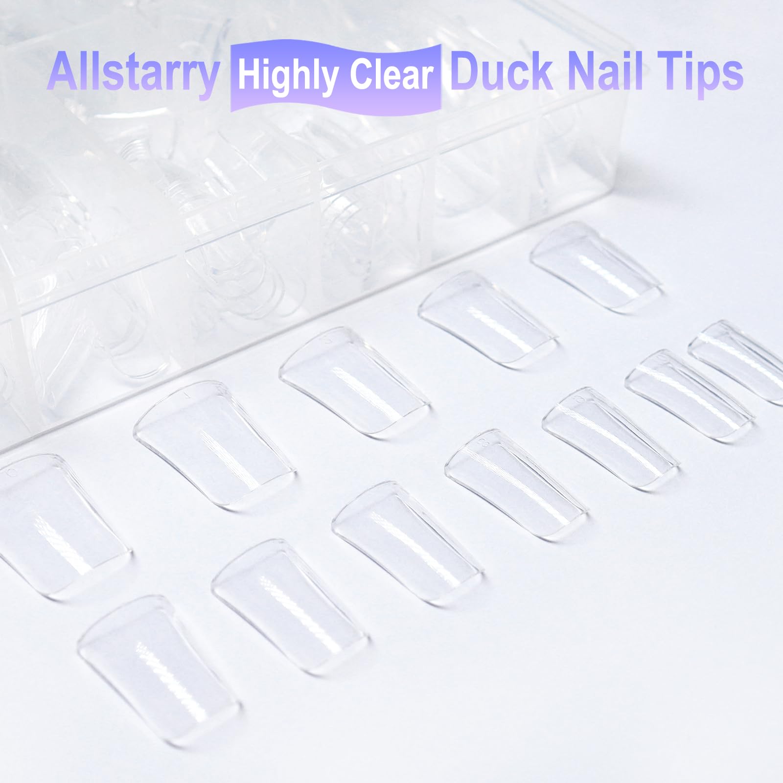 Allstarry tips with glue and tools demonstrating simple at-home application