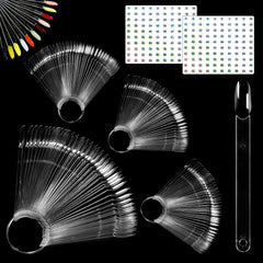 Allstarry clear swatch sticks front display showing tidy organization and fast selection