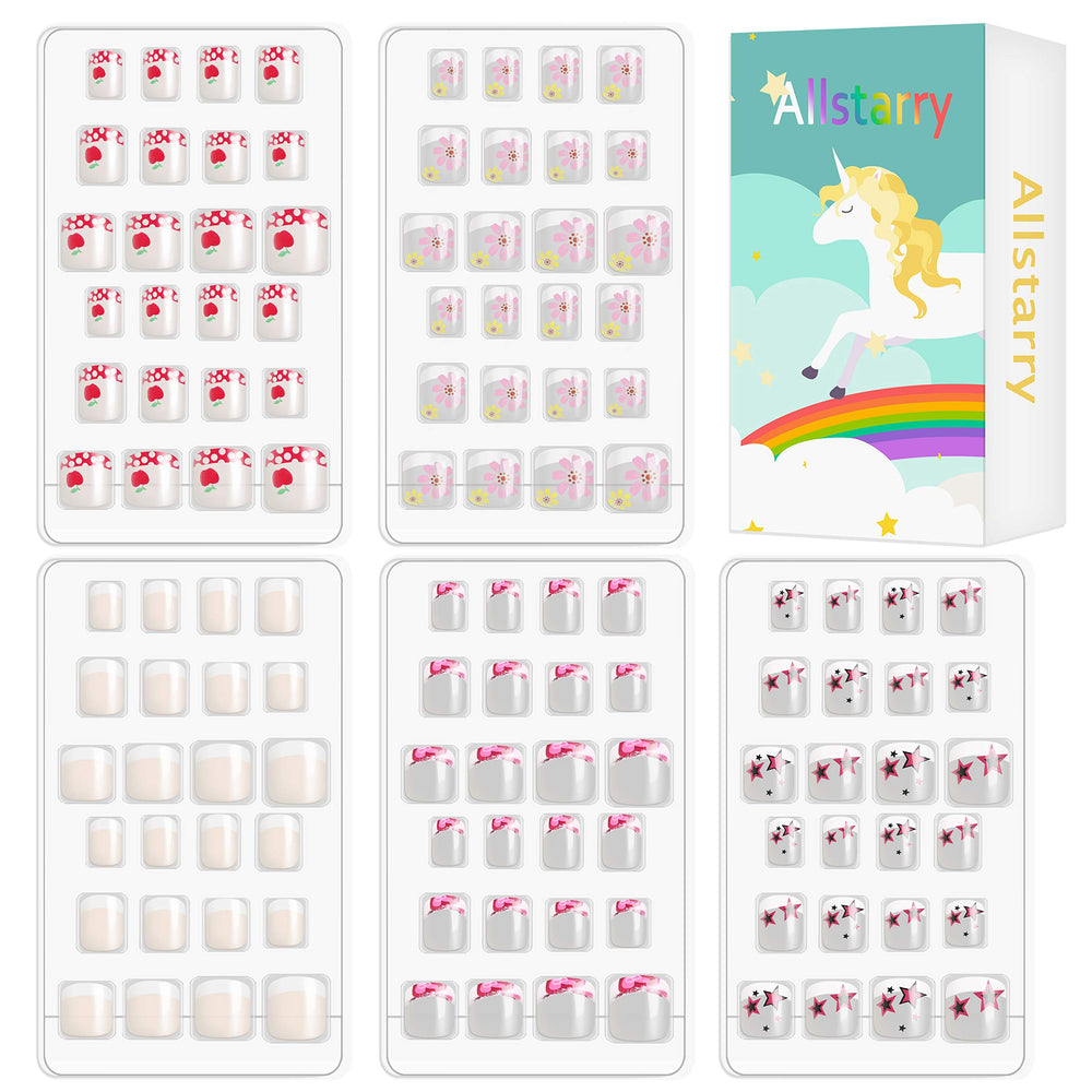 Allstarry front packaging showing flower design and full contents benefit quick gift-ready set