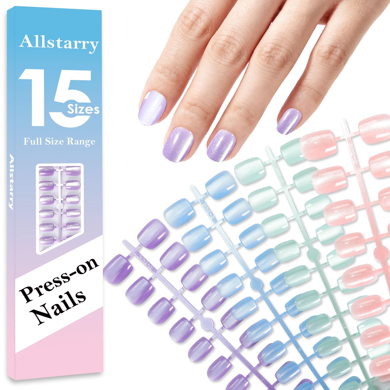 Allstarry front packaging showing organized strips and quantity benefit