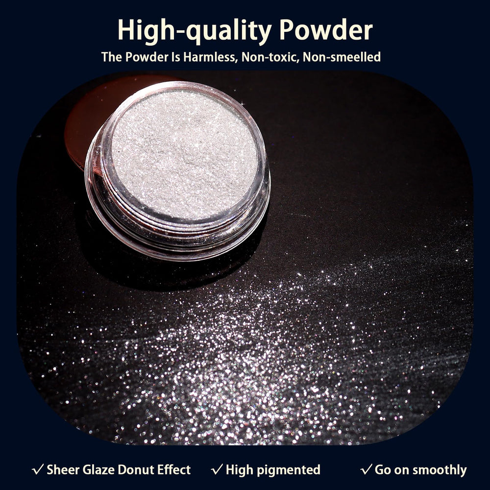 Allstarry fine powder texture close-up highlighting smooth application benefit