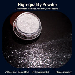 Allstarry fine powder texture close-up highlighting smooth application benefit