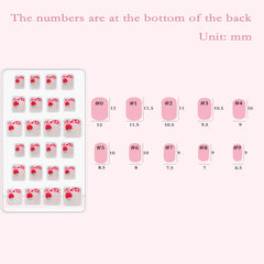 Allstarry size chart with numbered tips highlighting varied sizes for proper fit