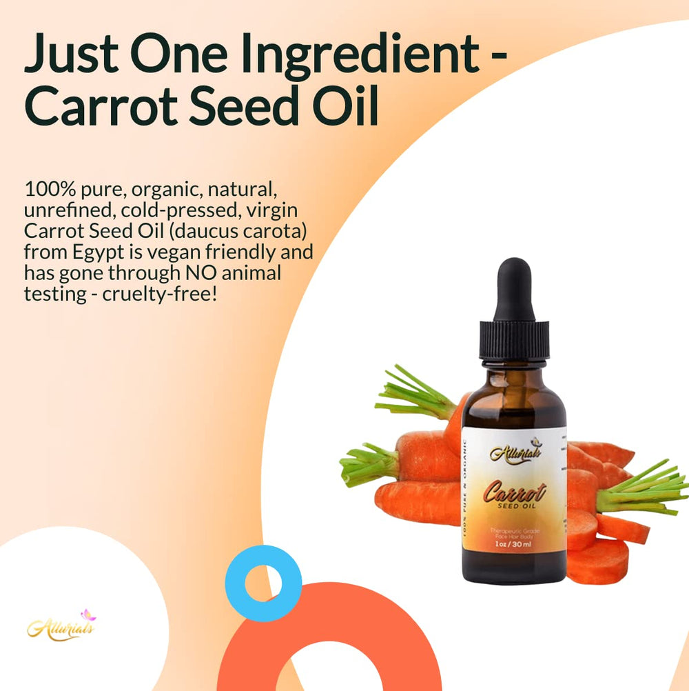 Person massaging Allurials carrot seed oil into scalp demonstrating improved hair manageability