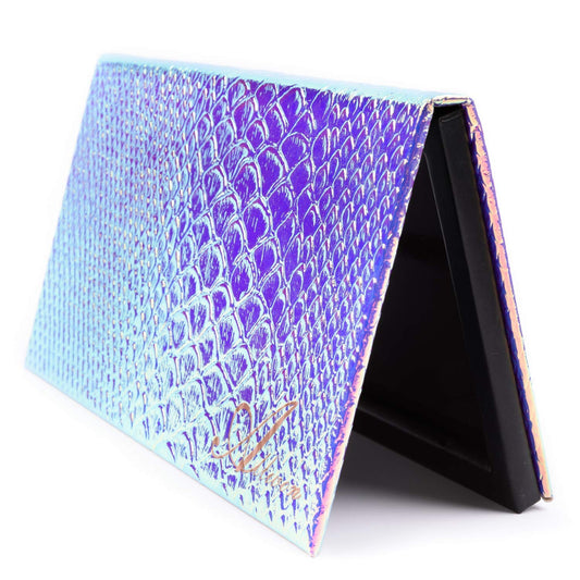 Allwon mermaid palette closed front showing compact design and portable convenience